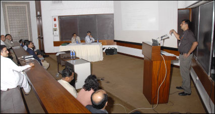 RTIRN partner Junaid Bhatti presents his paper
