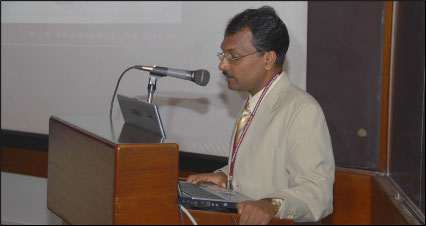 RTIRN partner Kulanthayan Mani delivers a talk at one of the sessions